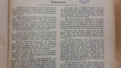 Faksimile der Geleitworte der Erstausgabe der OIZ 1928