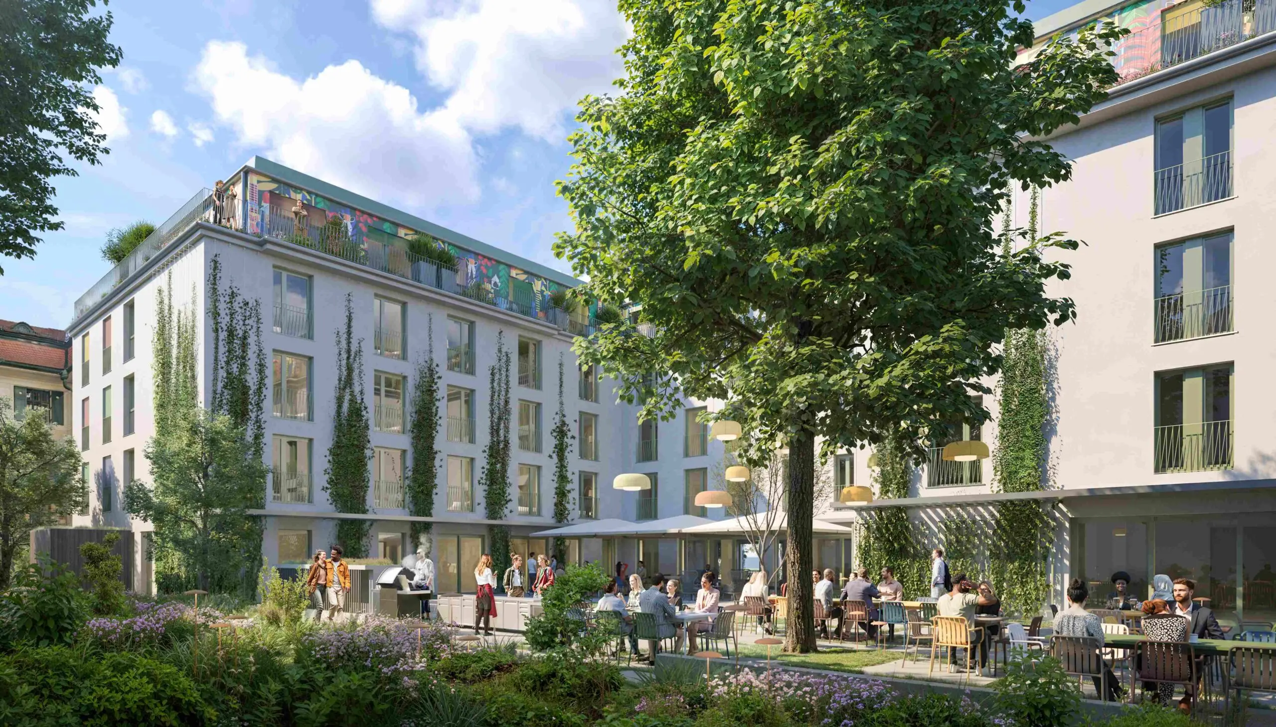 magdas Hotel erweckt Standort am Prater zu neuem Leben
