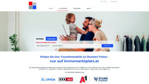 Screenshot von www.immomarktplatz.at