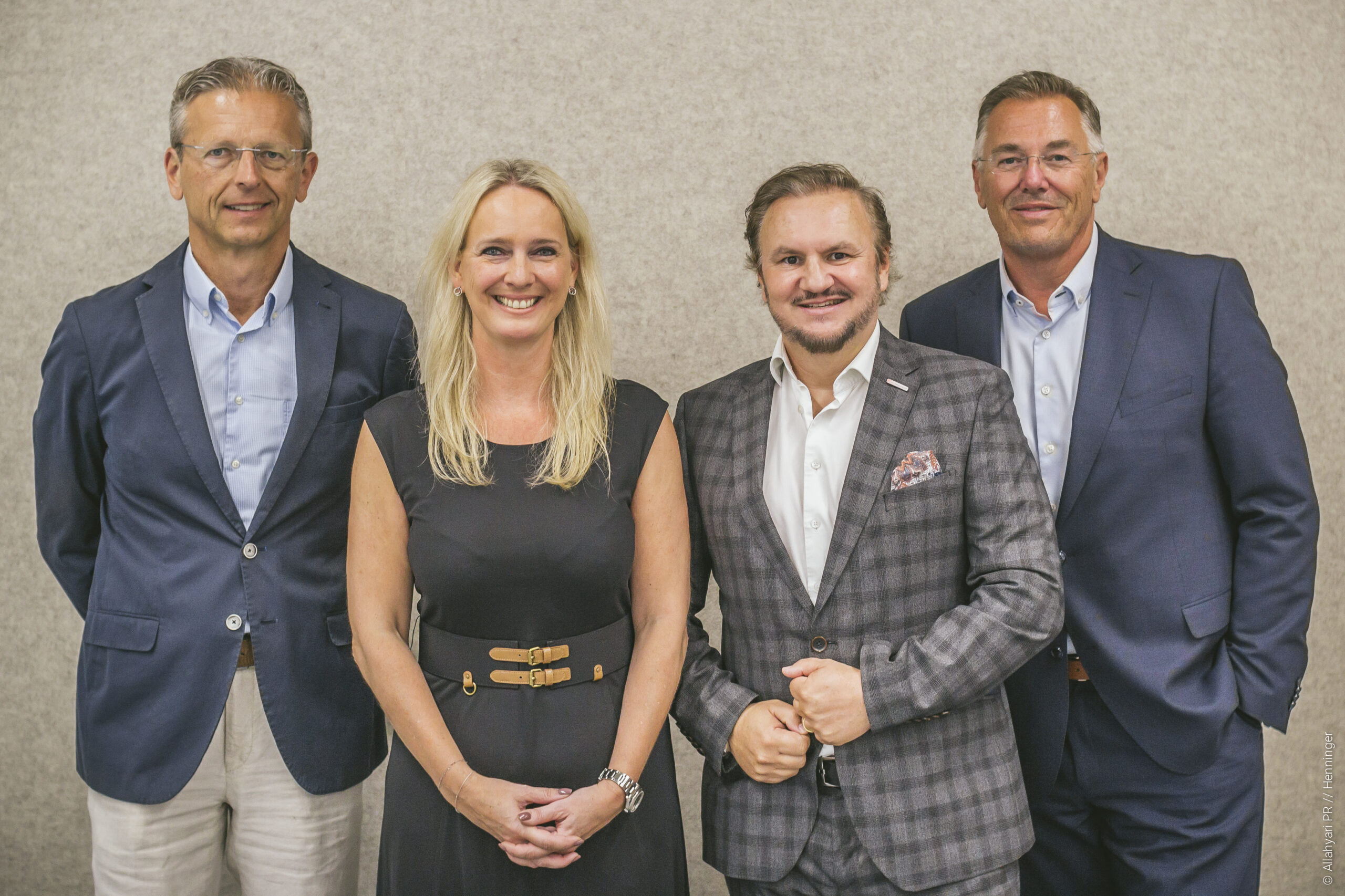 Hans Jörg Ulreich, Ellen Moll, Roman Oberndorfer und Mario Zoidl. © Allahyari