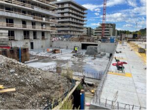 Seenah Wohnen III - Bild Richtung West © Riedergarten
