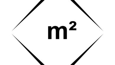 Symbol für "1 Quadratmeter"