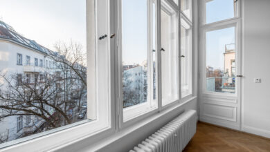 Fenster eines Altbaus