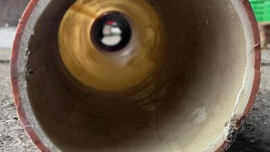 Blick in einen Inlinerschlauch