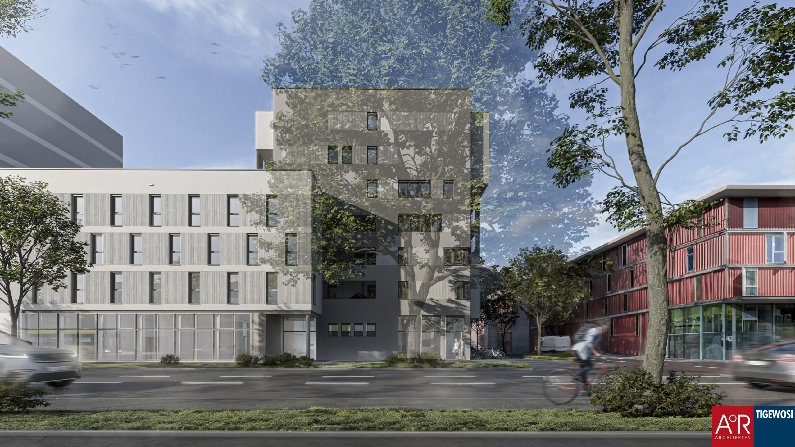 Visualisierung eines Studierendenwohnheims