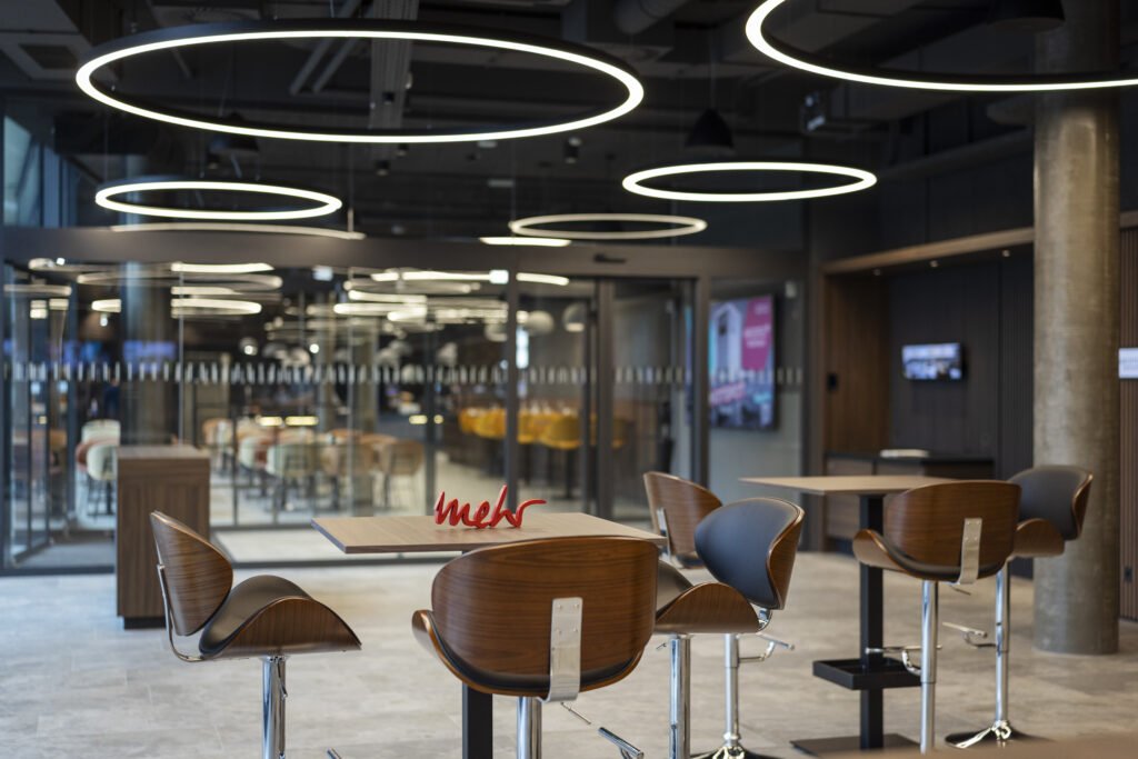 Seminarraum im Arcotel Tabakfabrik.