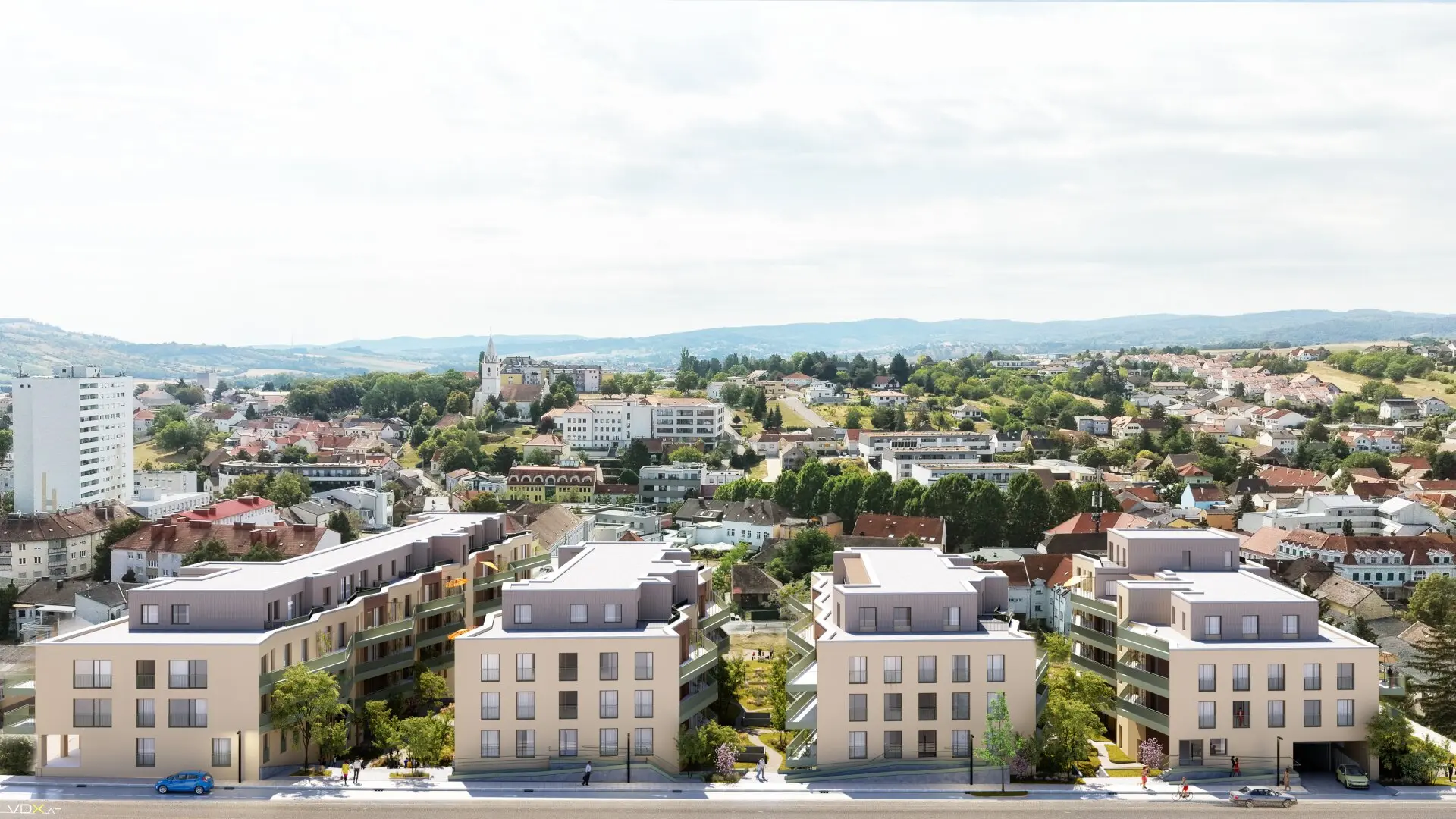 Neues Stadtquartier mit rund 160 Mietwohnungen geplant